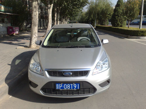 2010 Ford Focus with Baby Safety Seats